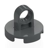Tile Special Round 2 × 2 - Thick Lifting Ring Dunkelblaugrau