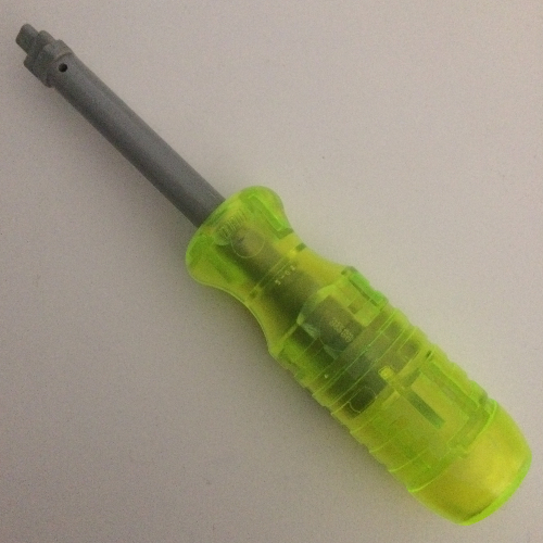 Duplo Toolo Tool Screwdriver Transparent-Neongrün