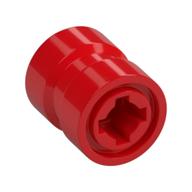 Wheel 8 × 9 with Hole Notched for Wheels Holder Pin, Re-inforced Back Red