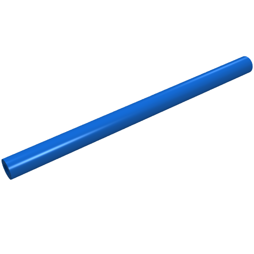 Hose Rigid 3mm D. [Undetermined Length Type] Blue