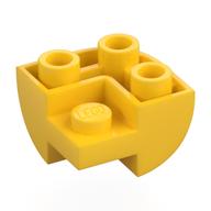 Bogenstein umgekehrt 2 × 2 × 1, Ecke