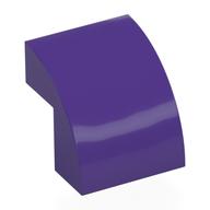 Bogenstein 2 × 2 × 1 2/3 Dunkellila