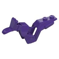 Fairing, Motorcycle, Dirt Bike with 1 × 2 Studs Dunkellila