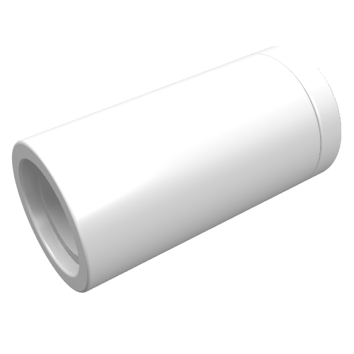 Technic Pin Connector Round [No Slot] White