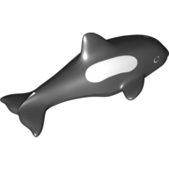 Duplo Animal Killer Whale/Orca, Adult Schwarz