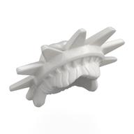 Hair and Headdress, Spiked Tiara (Lady Liberty) - Plastic White