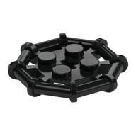 Plate Special 2 × 2 with Bar Frame Octagonal, Reinforced, Completely Round Studs