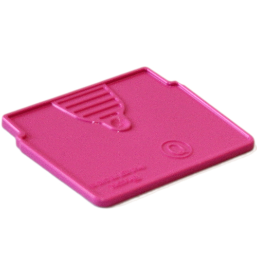 Storage Case Divider, 6.5 × 5.5cm Dunkelrosa