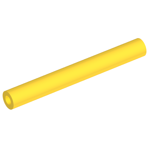 Hose Rigid 3mm D. 3L / 2.4cm Yellow