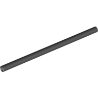 Hose Rigid 3mm D. 7L / 5.6cm Black