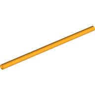 Hose Rigid 3mm D. 9L / 7.2cm Bright Light Orange