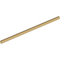 Hose Rigid 3mm D. 10L / 8.0cm Metallic-Gold