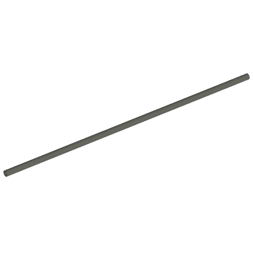 Hose Rigid 3mm D. 16L / 12.8cm Dunkelgrau