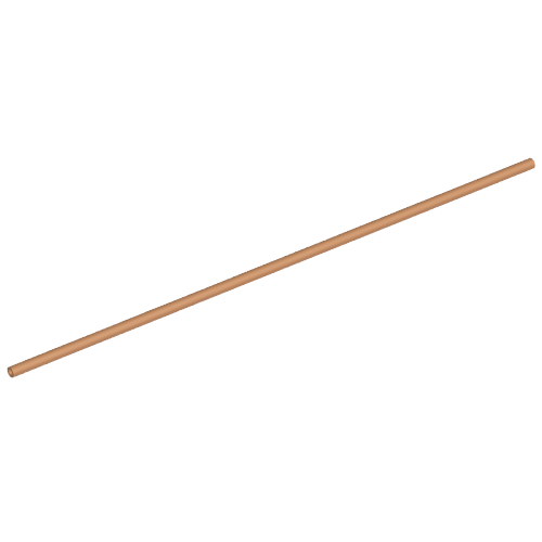 Hose Rigid 3mm D. 20L / 16cm Copper