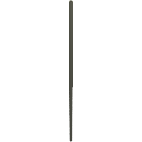 Hose Rigid 3mm D. 22L / 17.6cm Dunkelgrau