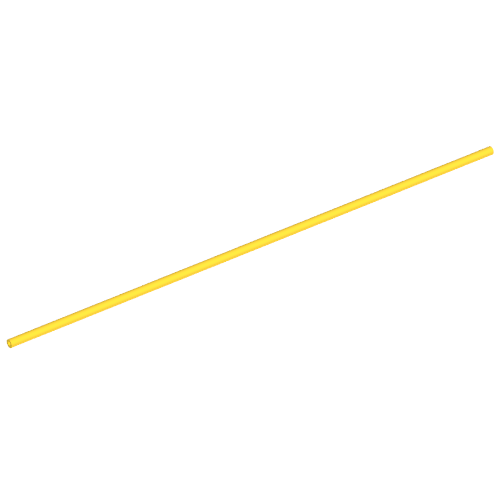 Hose Rigid 3mm D. 23L / 18.4cm Yellow