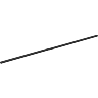 Hose Rigid 3mm D. 24L / 19.2cm Black