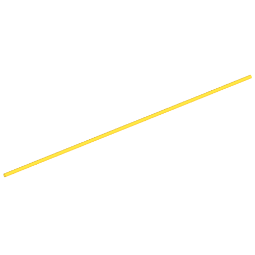 Hose Rigid 3mm D. 28L / 22.4cm Yellow