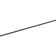 Hose Rigid 3mm D. 29L / 23.2cm Schwarz