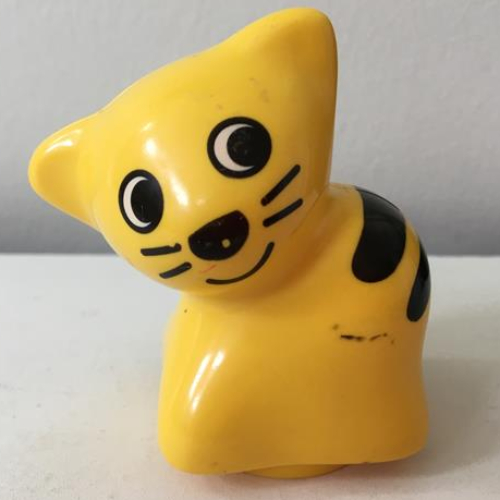 Primo Animal Cat / Tiger Striped Gelb