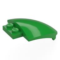 Windscreen, Curved 4 × 5 Bright Green