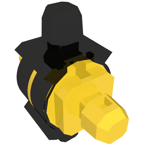 Znap Connector 3 × 3 - 4 way C (Closed) Yellow