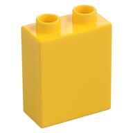 Duplo Stein 1 × 2 × 2 mit unten Rohr