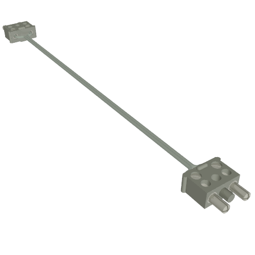 Wire with 2-Prong Connectors, 12V / 4.5V 14L Hellgrau