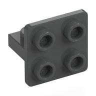Bracket 1 × 2 - 2 × 2 Centered Dunkelblaugrau