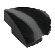 Brick Round Corner, Curved 3 × 3 × 1 Quarter Circle Black
