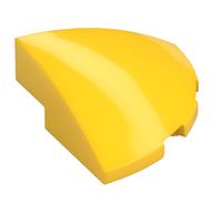 Brick Round Corner, Curved 3 × 3 × 1 Quarter Circle Gelb