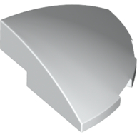 Brick Round Corner, Curved 3 × 3 × 1 Quarter Circle