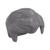Hair Front Quiffed Right Flat Silver