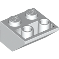 Brick Sloped Inverted 45° 2 × 2 [Round Hollow Bottom Pin, Bar-sized Stud Holes]