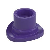 Headwear Accessory Hat / Top Hat with Pin and Anti-Stud Dunkellila
