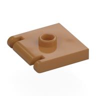 Lid for Box 2 × 2, Hinged Medium Nougat