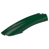 Brick Round, Curved 10 × 2 × 2 with Rounded End Left Dark Green