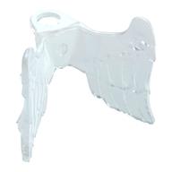 Minifig Neckwear Wings, Angel Opal Trans-Clear
