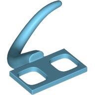 Minifig Hipwear Tail, Mouse Medium Azure