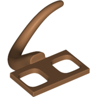 Minifig Hipwear Tail, Mouse Medium Nougat