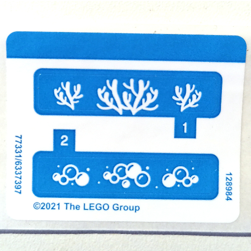 Sticker Sheet for Set 40442-1 in [No Color/Any Color]