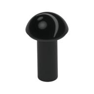 Bar 1L with Rounded End Black