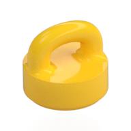 Fliese speziell rund 1 × 1 speziell mit Clip-Stange Gelb