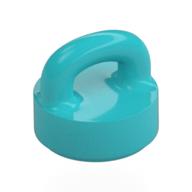 Tile Special Round 1 × 1 Special with Clip-Bar Medium Azure