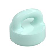 Tile Special Round 1 × 1 Special with Clip-Bar Light Aqua