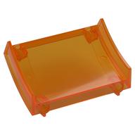 Stunt Ramp Section 30° Trans-Orange
