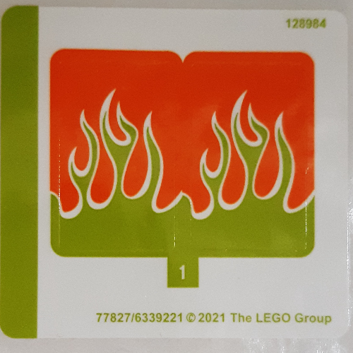 Sticker Sheet for Set 60299-1 [No Color/Any Color]