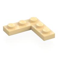 Plate 3 × 3 Corner Tan