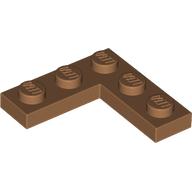Plate 3 × 3 Corner Medium Nougat