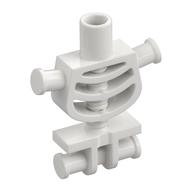 Torso - Skeleton Thick Shoulder Pins, Reinforced Hips with Hole White